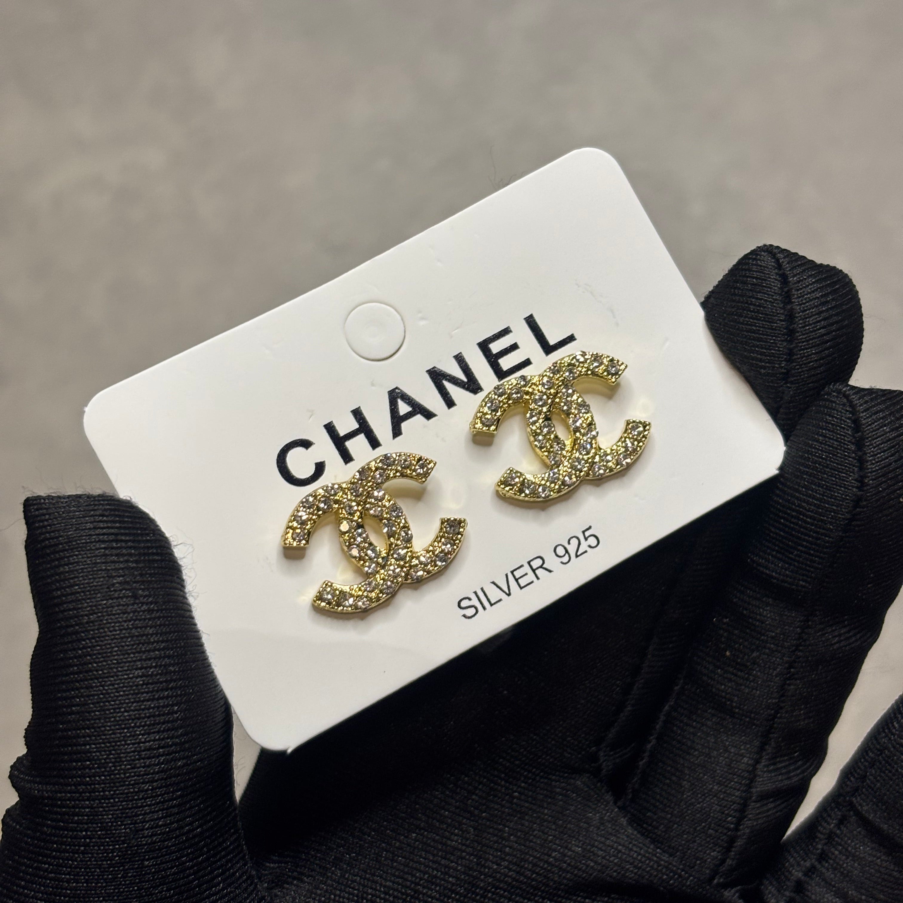 Chanel diamond earings