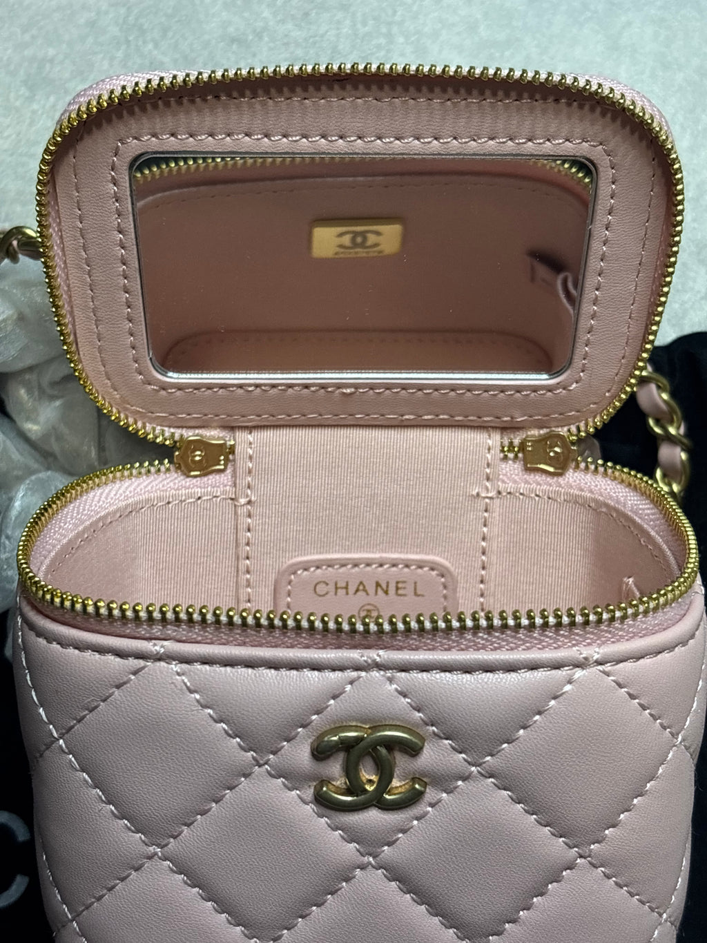 Chanel mini vanity box