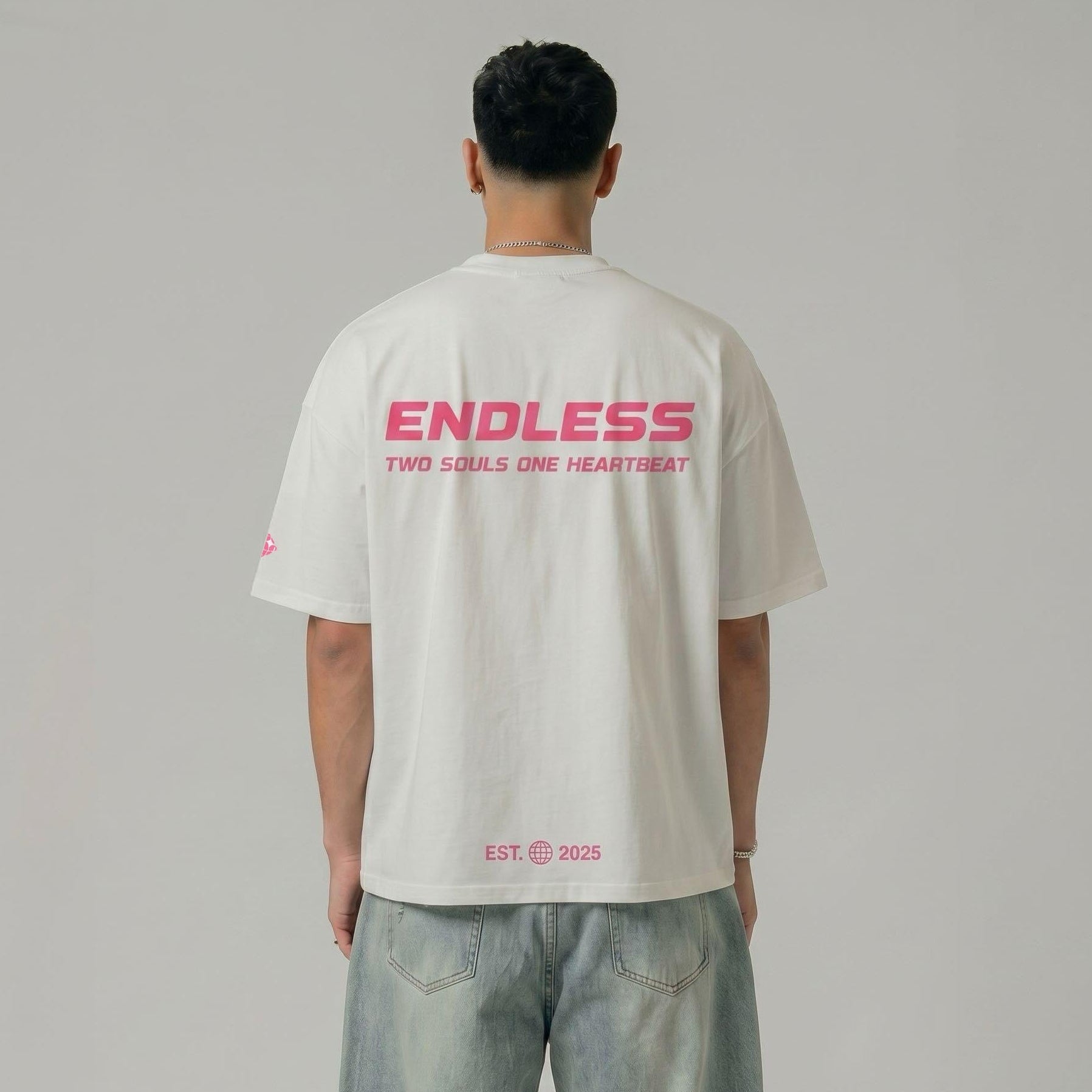 T-Shirt Endless roze